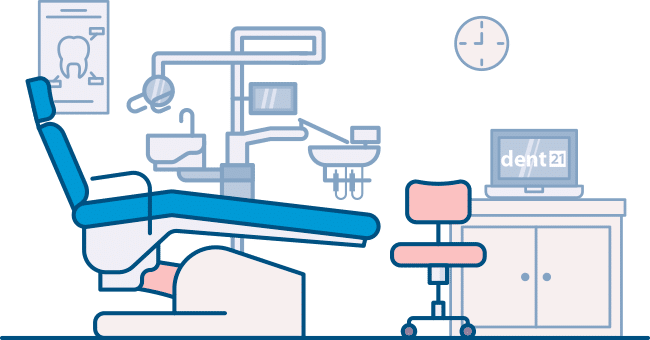 Dent21 - software pro zubaře - zubařské křeslo