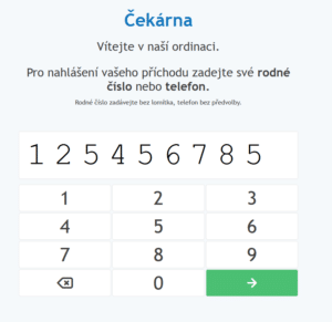Dent21 - eČekárna se zadaným rodným číslem